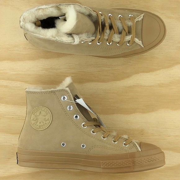Converse Chuck Taylor 70 Shearling Lined Sneakers - Picture 3 of 10